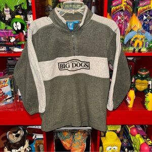 Vintage x Little Big Dogs x 1/4 zip fleece